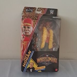 WWE Elite Hulk Hogan Figure - Red and Yellow